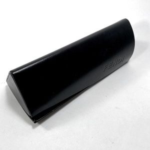 FENDI Black Hard Shell Twist Eyeglasses Sunglasses Case